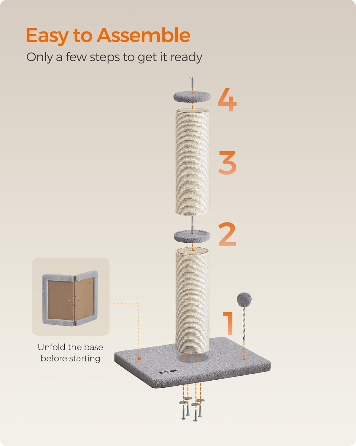 Cat Scratching Post Sisal