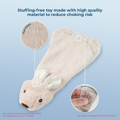 Dog Squeaky Chew Toys Fun Skin,Plush,Log